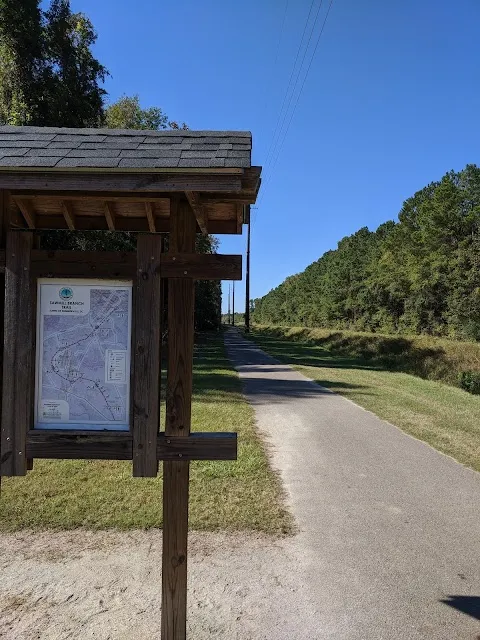Sawmill Branch Trail - Ashley Dr. Trail entrance