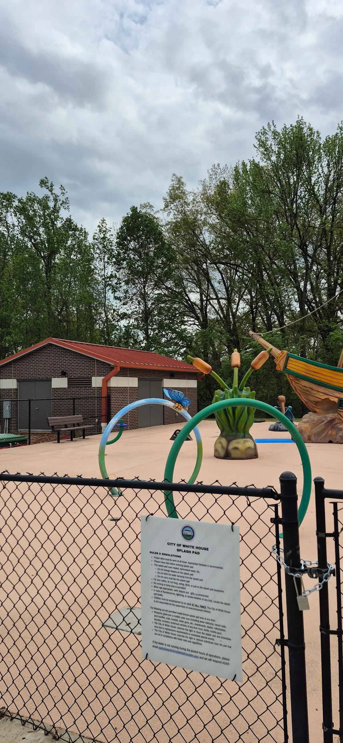 White House Splash Pad
