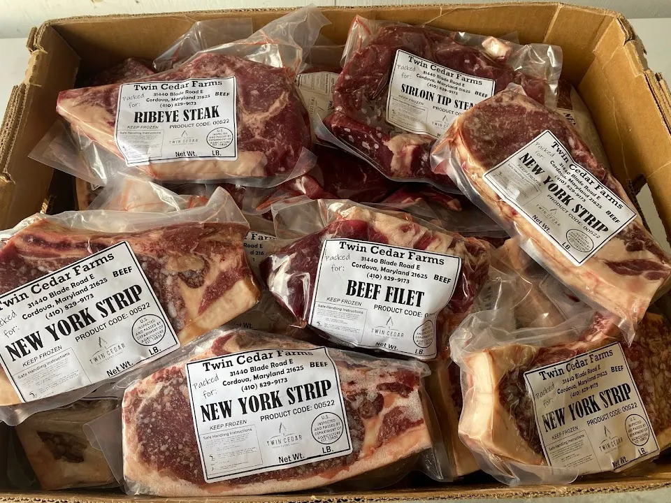 Twin Cedar Farms - Grass Fed Beef