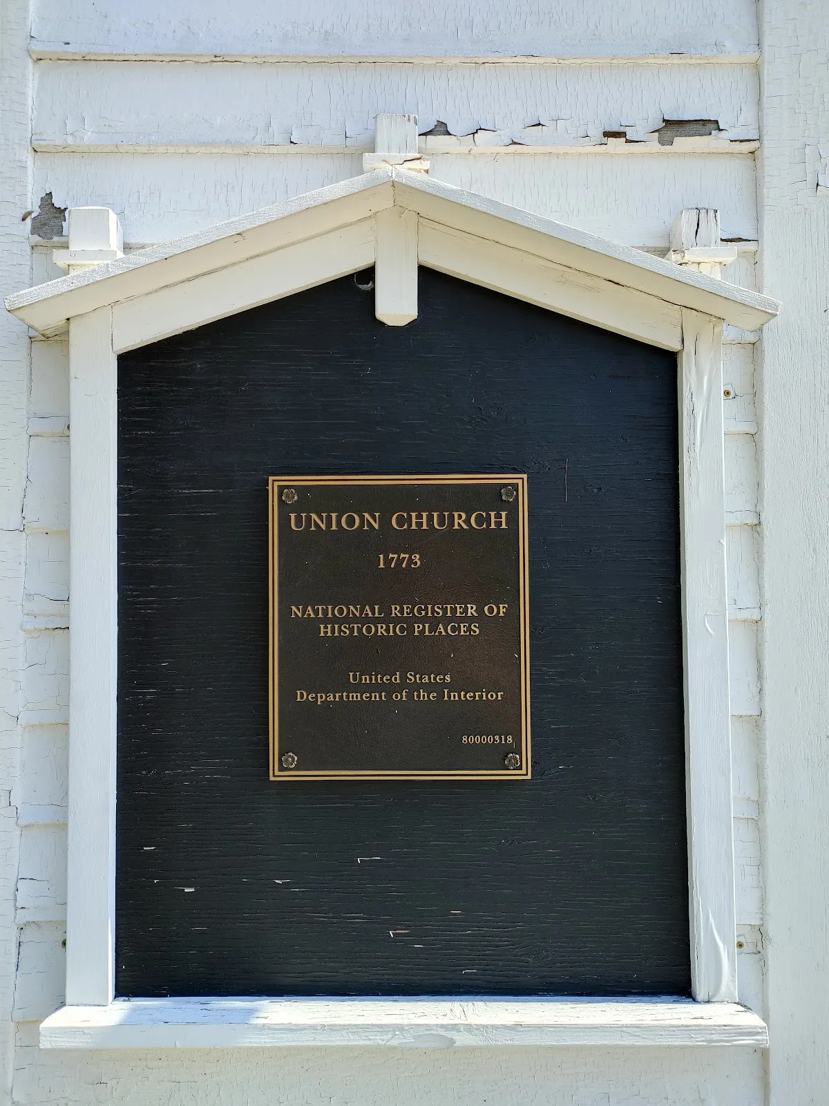 Union Church NH Historical Highway Marker