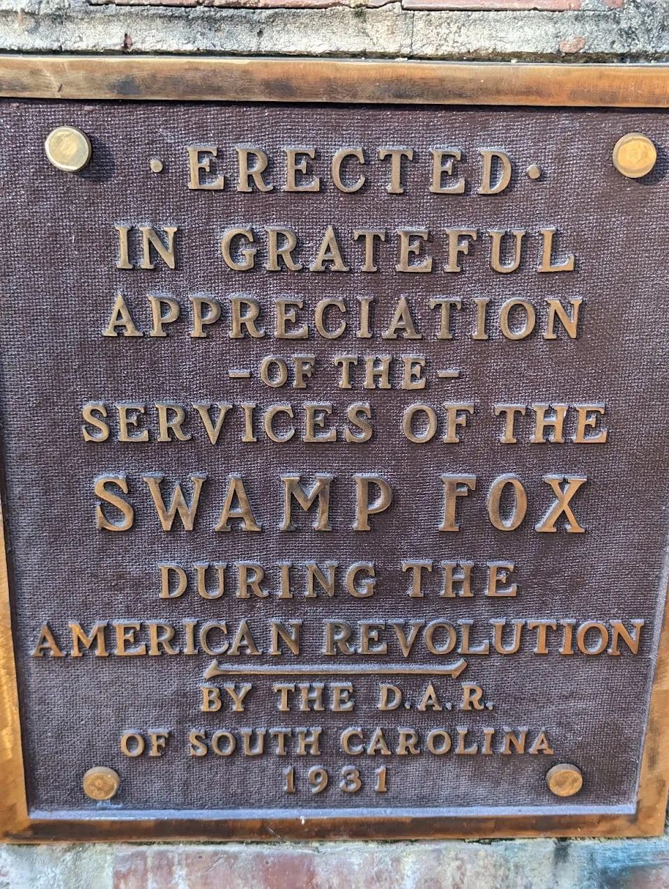 Francis Marion Historic Burial Site