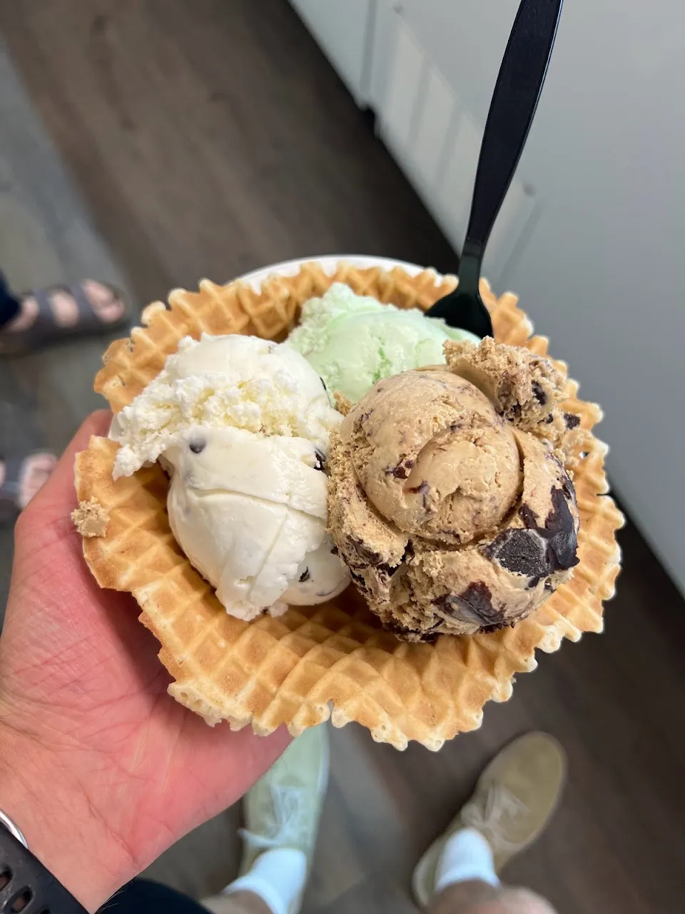 Storm and Daughters Ice Cream