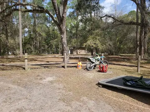 Buttgenbach Campground at Croom Motorcycle Area in Withlacoochee State Forest