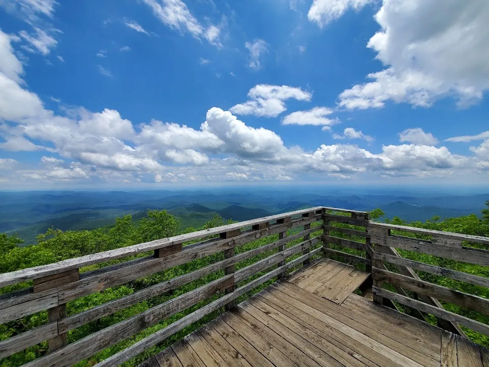 Rabun Bald from Beegum Gap Trailhead