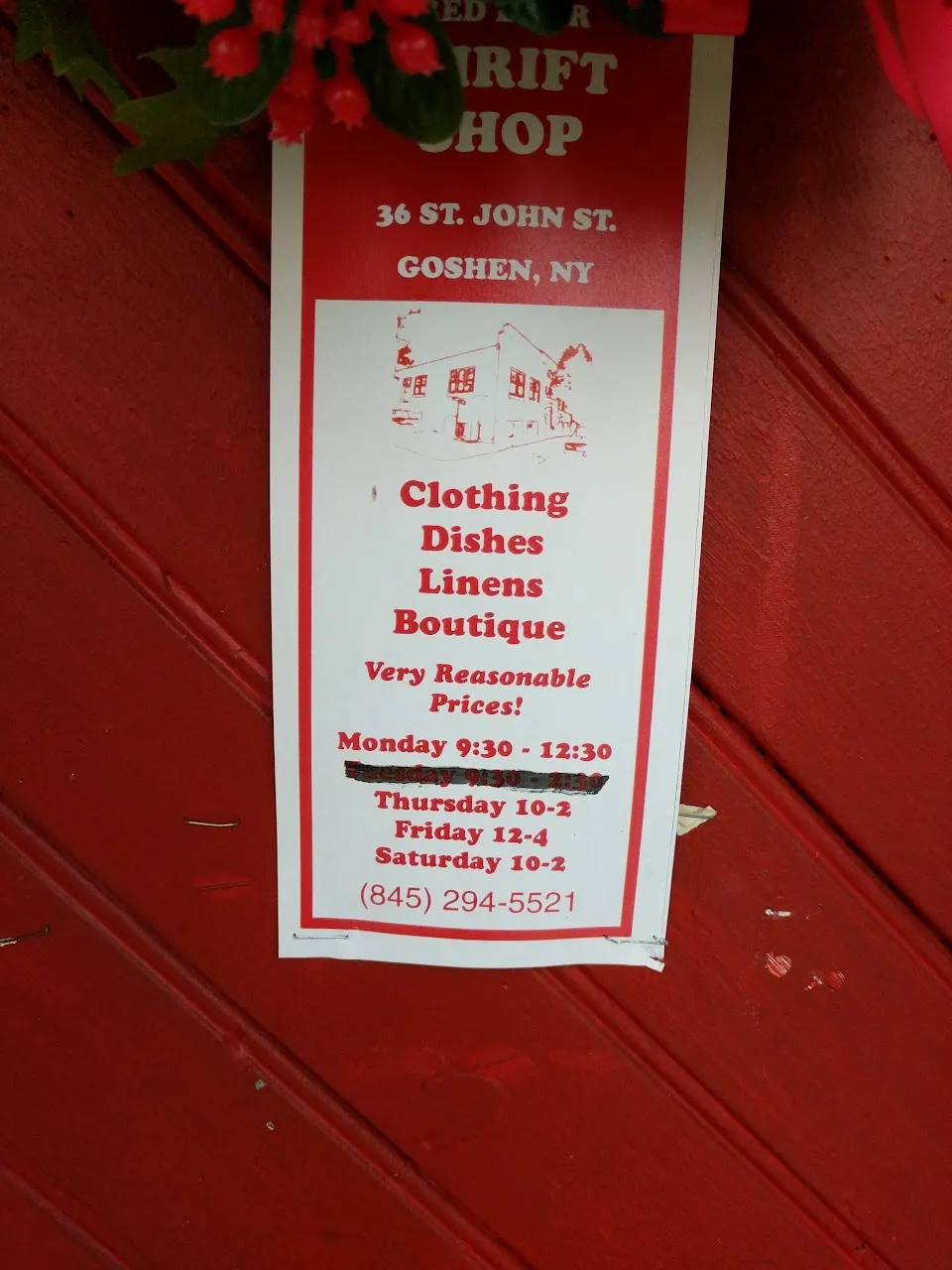 Red Door Thrift Shop