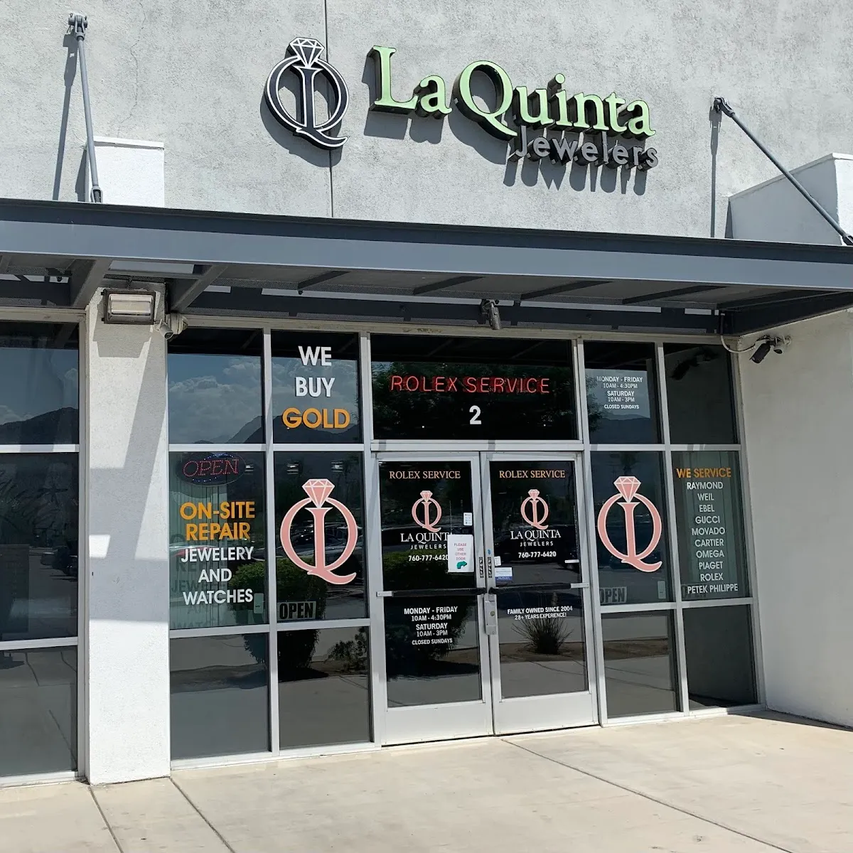 Single Place Template La Quinta Jewelers