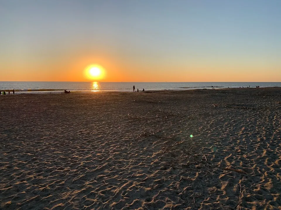 Tybee Beach point