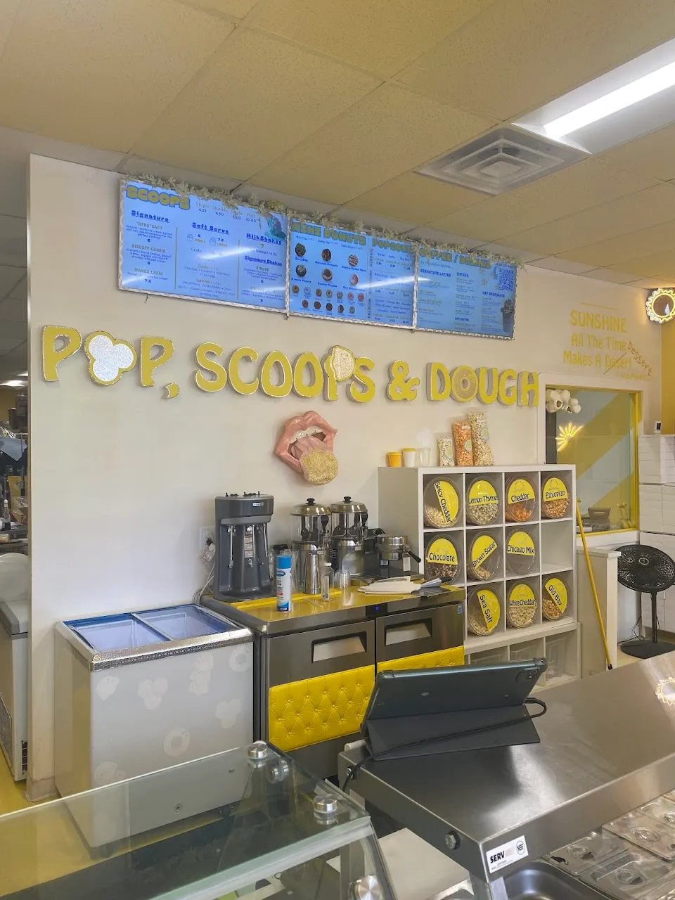 Pop, Scoops & Dough