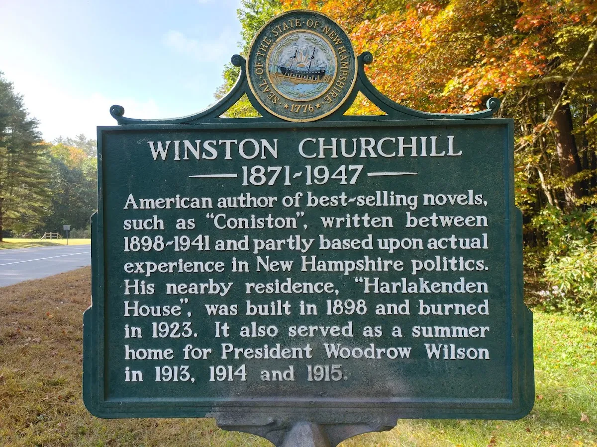 Winston Churchill (1871-1947) NH Historical Highway Marker