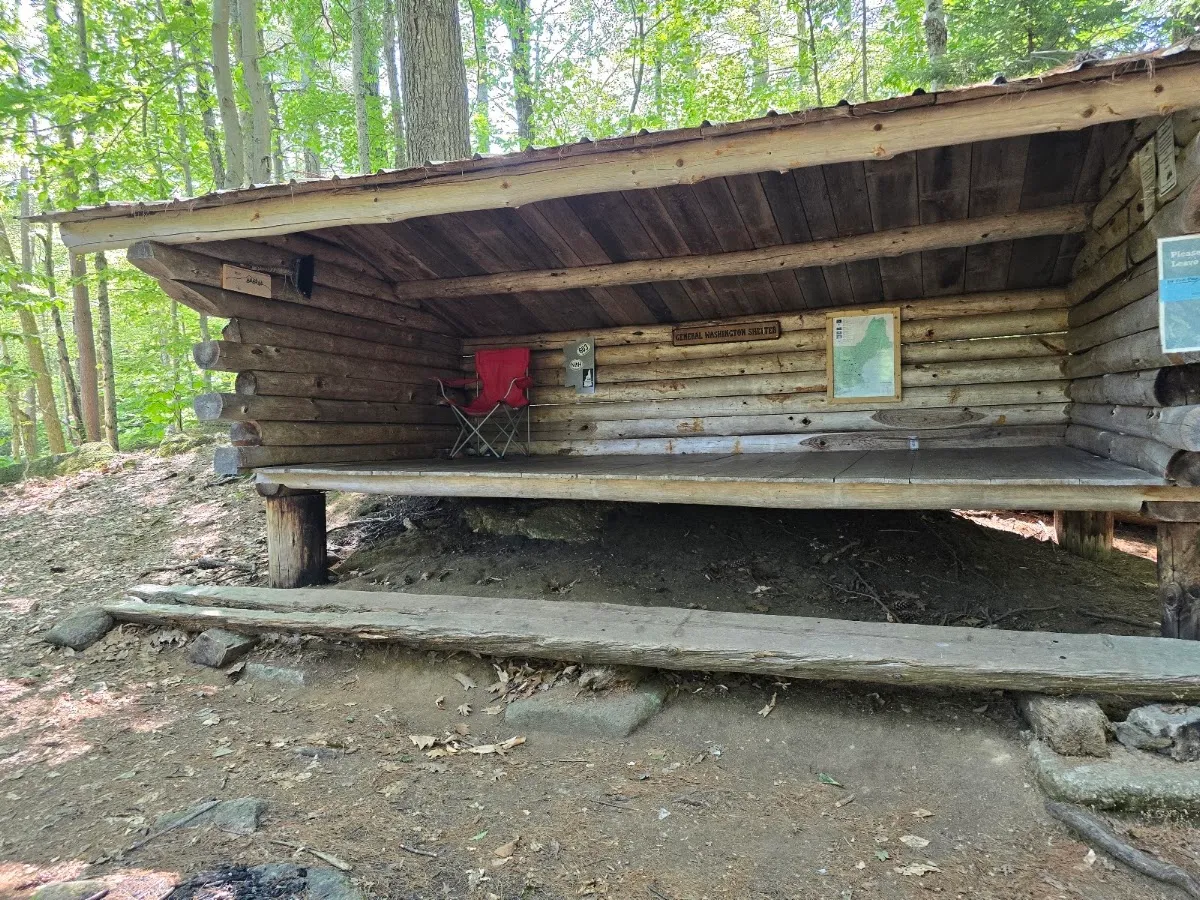 Monadnock-Sunapee Greenway Trail, General Washington Shelter