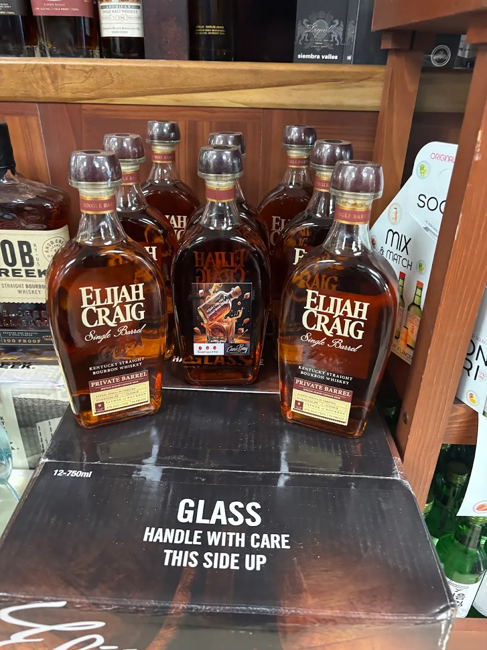 Coosaw liquor and wine