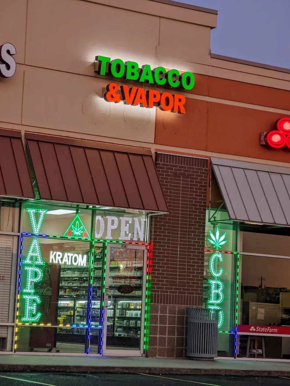 Tobacco and vapor