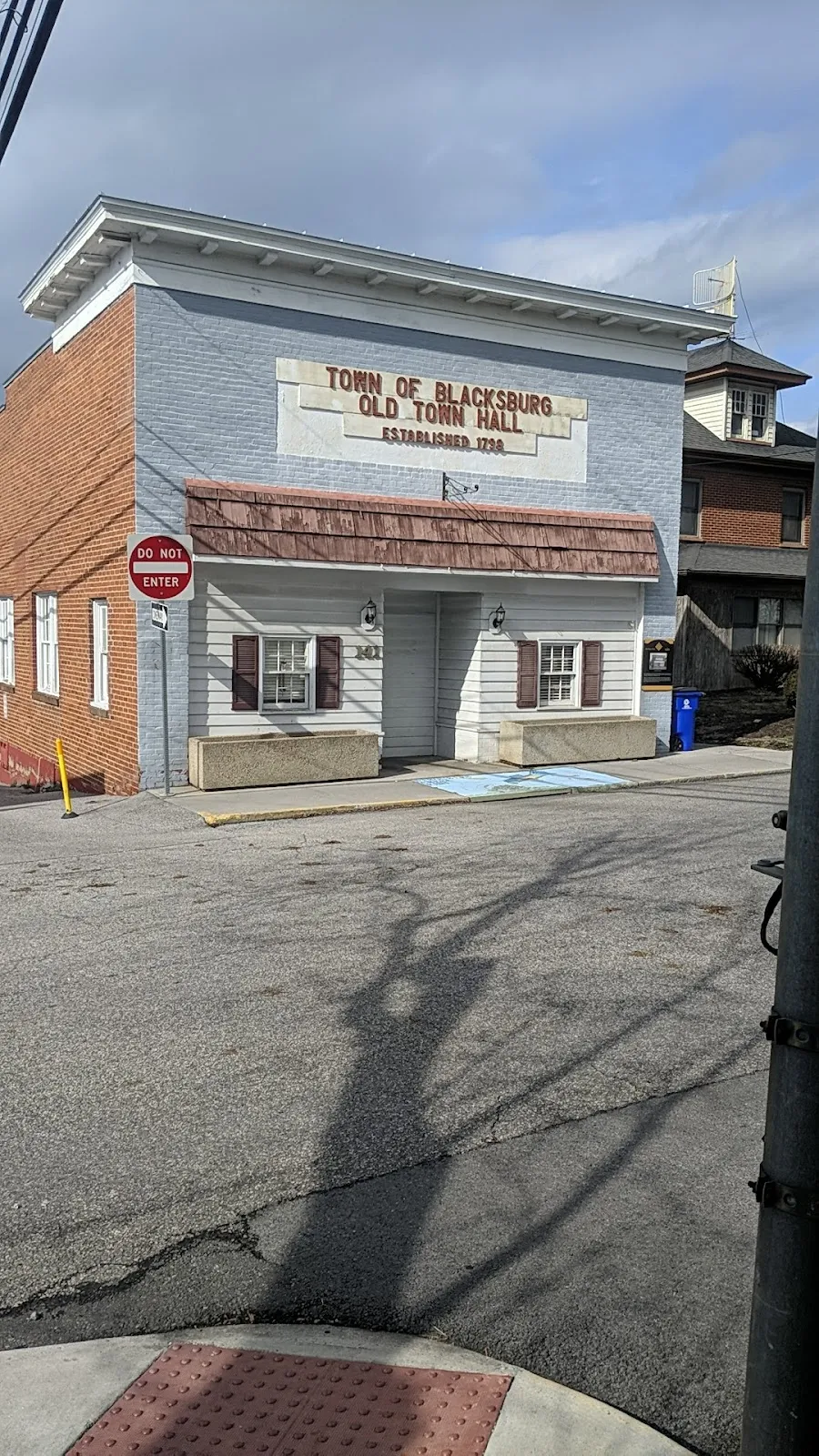 Town Of Blacksburg Old Town Hall