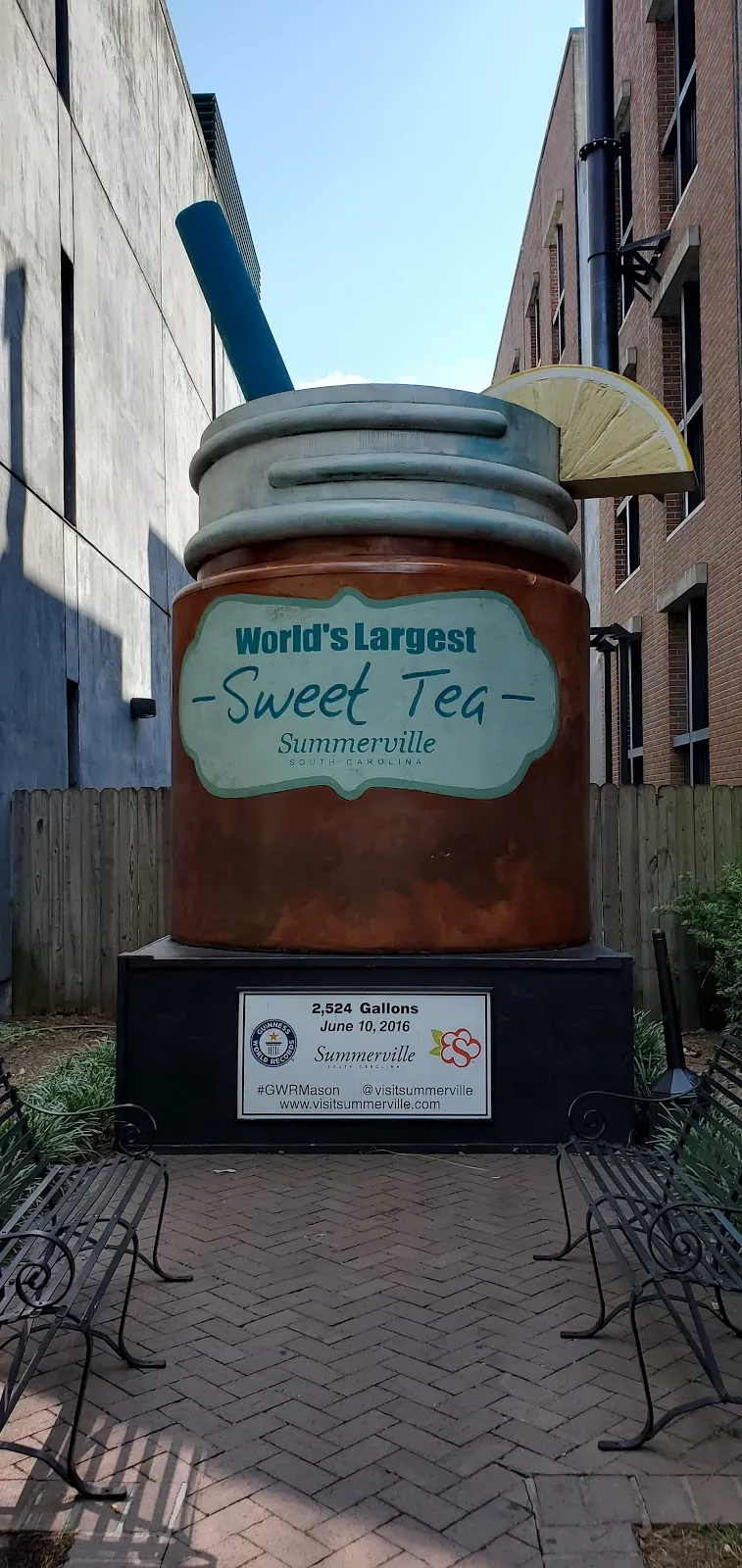 Birthplace of Sweet Tea Mural