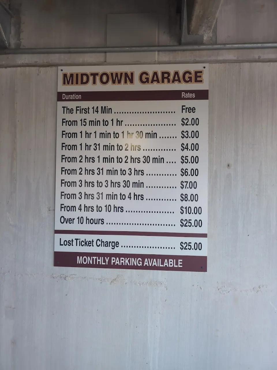 Midtown Parking Garage