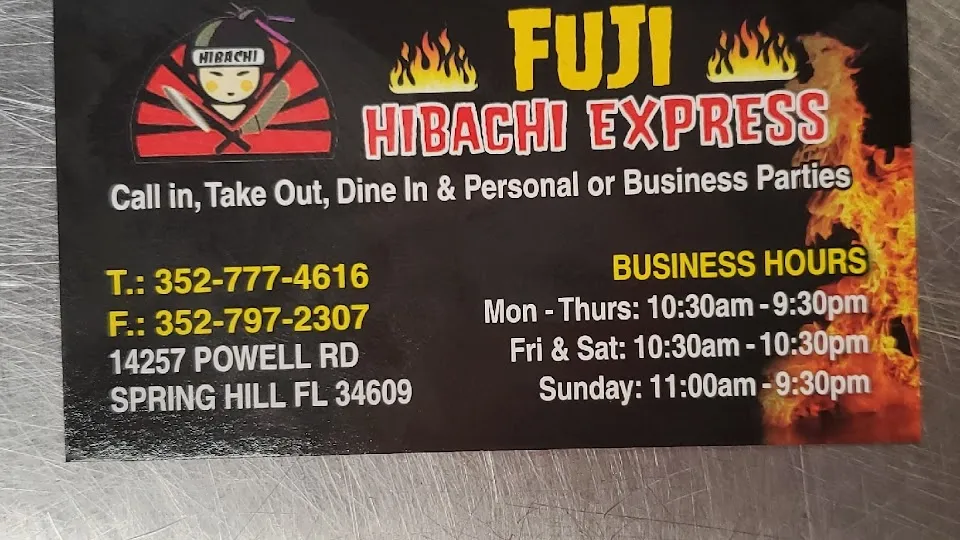 Fuji Hibachi Express Spring Hill