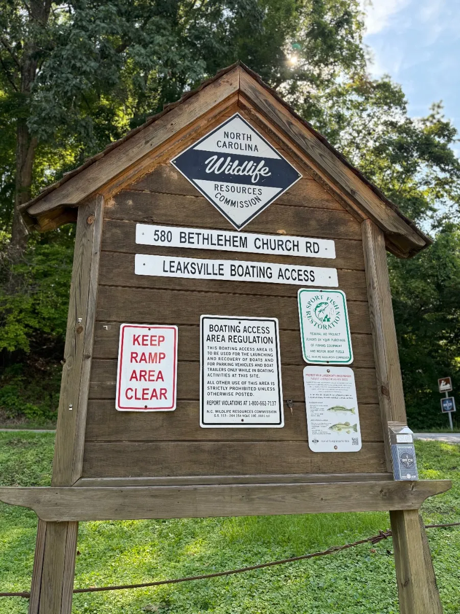 Wildlife Boat Landing - Dan River Access