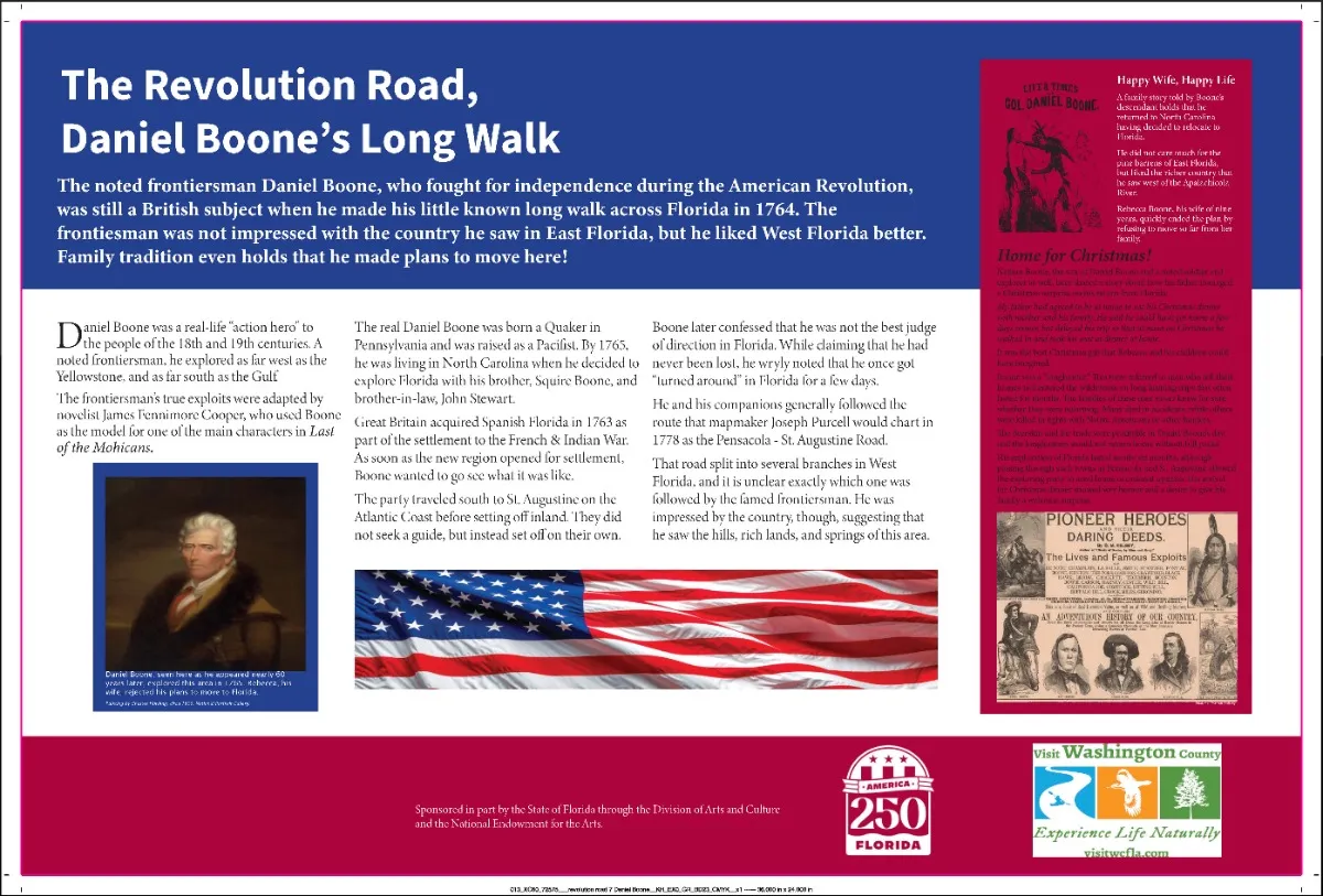 Blue Lake Park - Daniel Boone's Long Walk