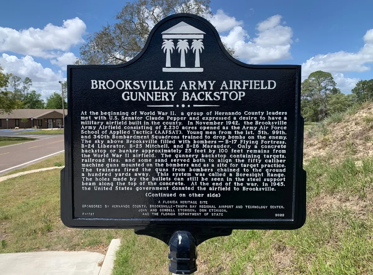 WWII Gunnery Backstop Memorial
