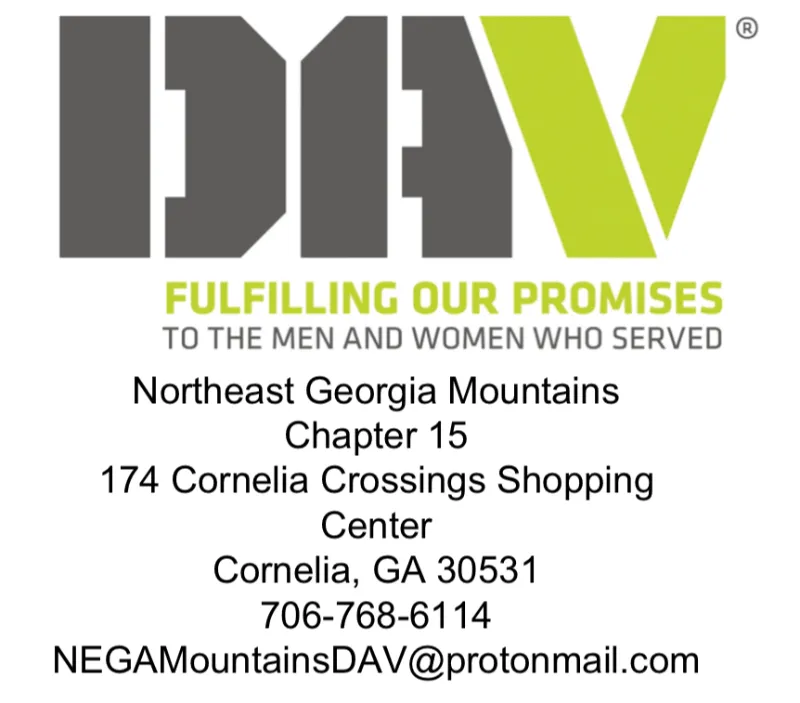 Northeast Georgia Mountains DAV Chapter 15