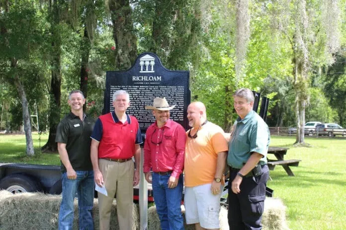 Richloam Historic Marker