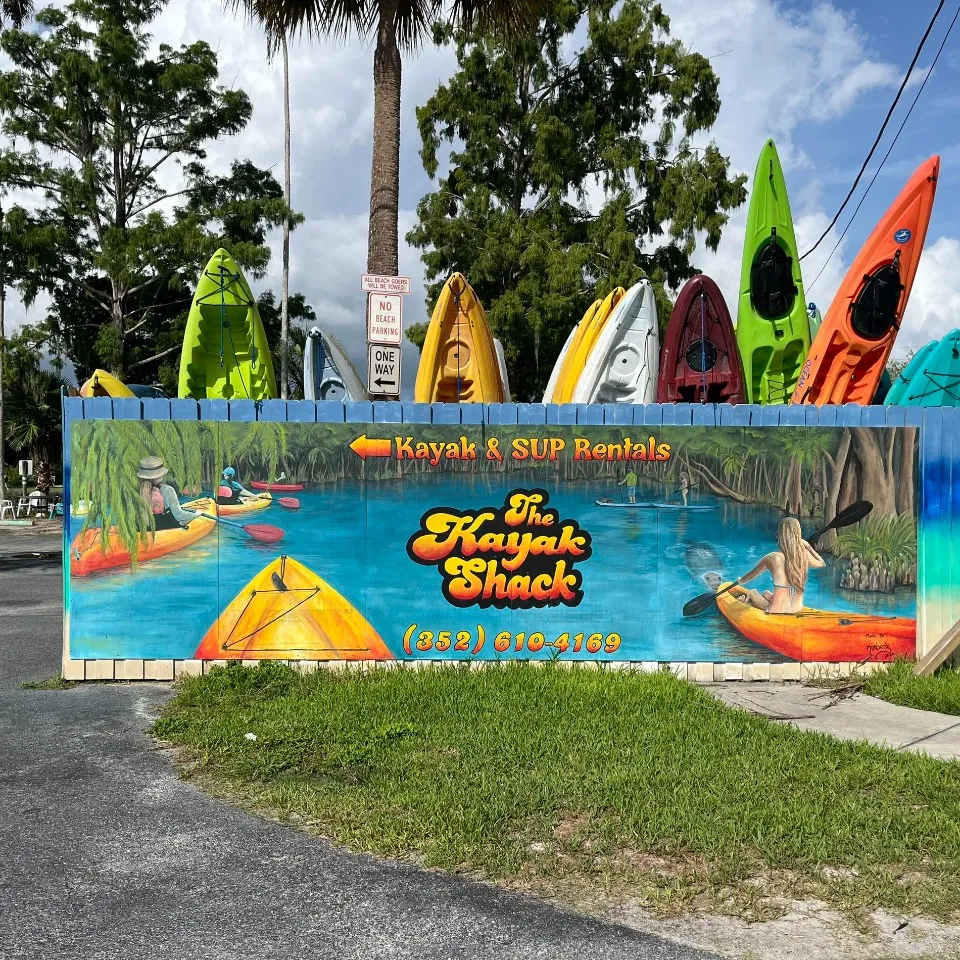 Murals at The Kayak Shack