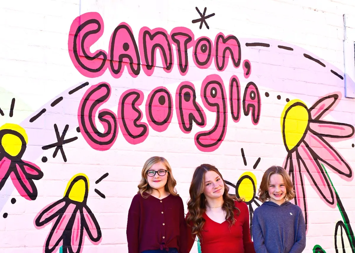 Canton WIldflower Mural