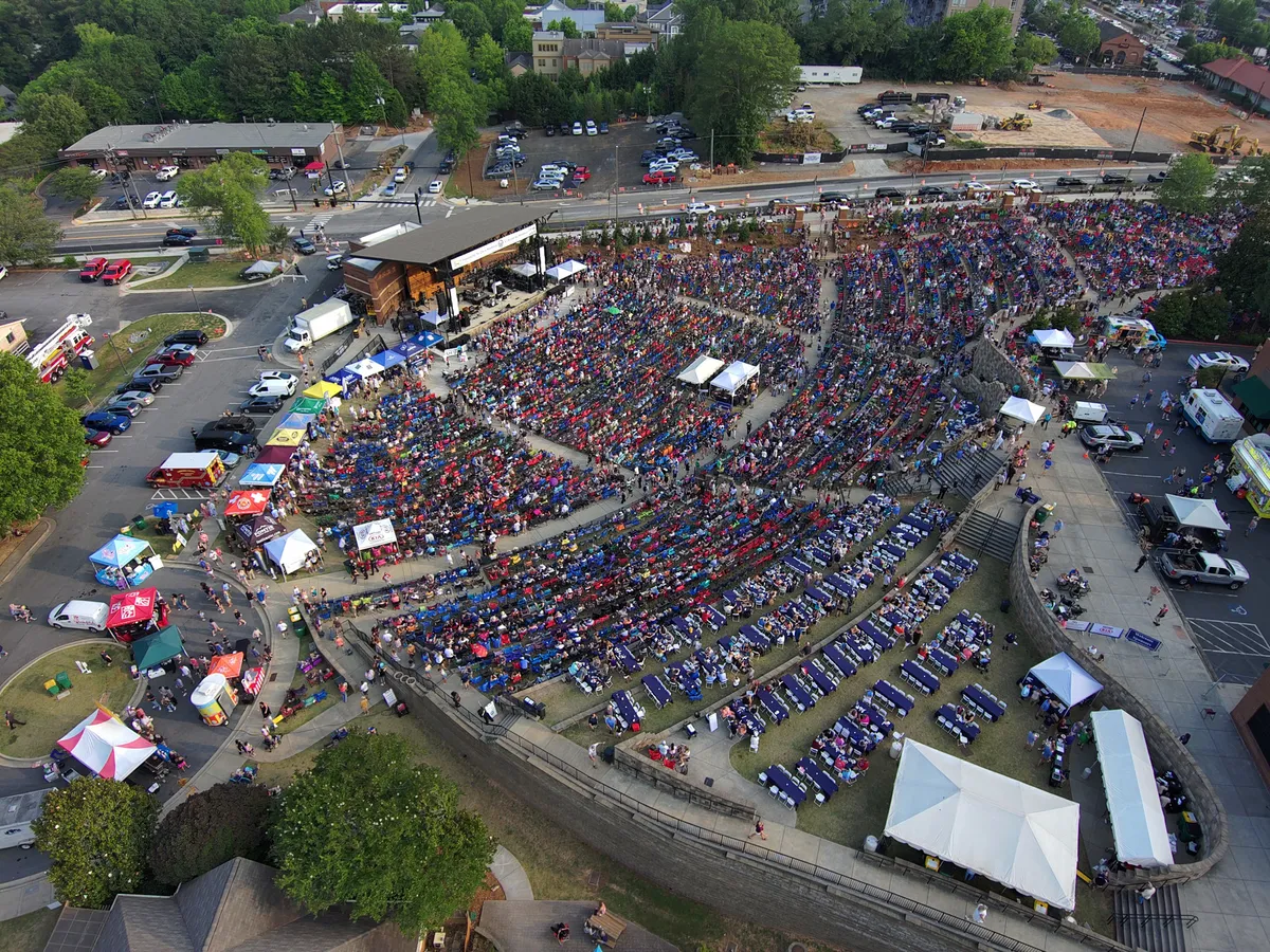 Public Parking: Amphitheater/Aquatic Center South Lot
