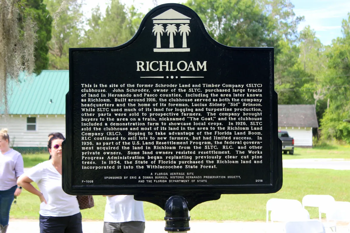 Richloam Historic Marker