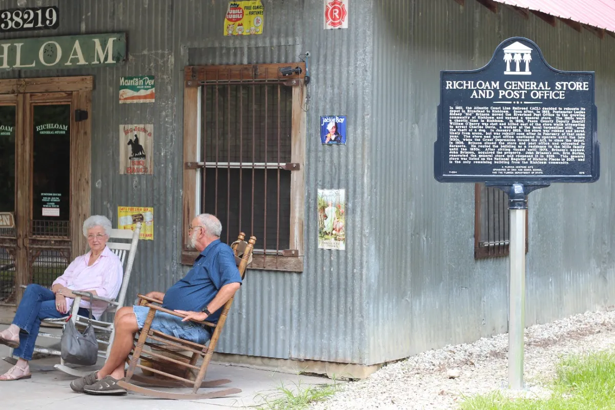 Richloam General Store and Post Office Historic Marker