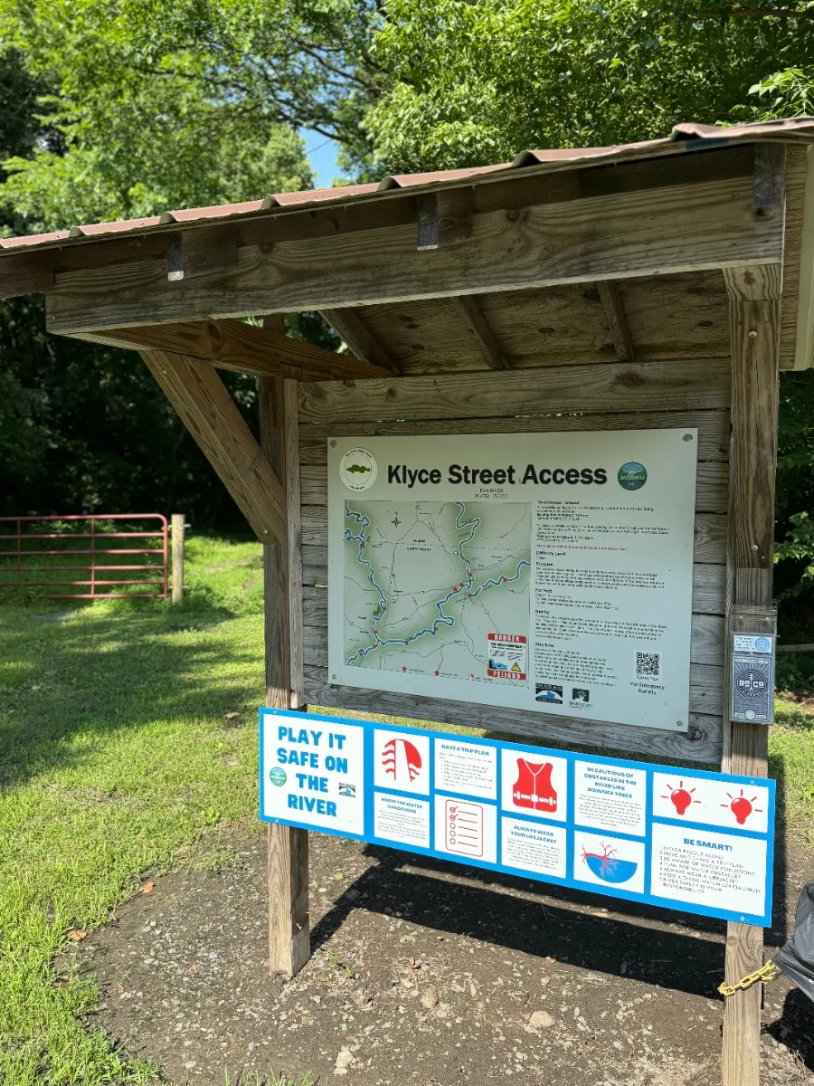 Klyce Street Landing - Dan River Access