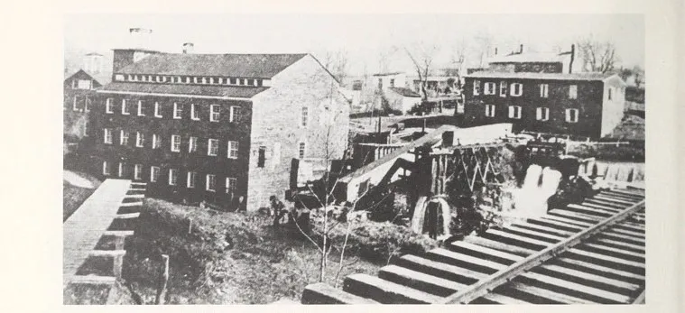 Leaksville Cotton Mill Civil War Trail Marker