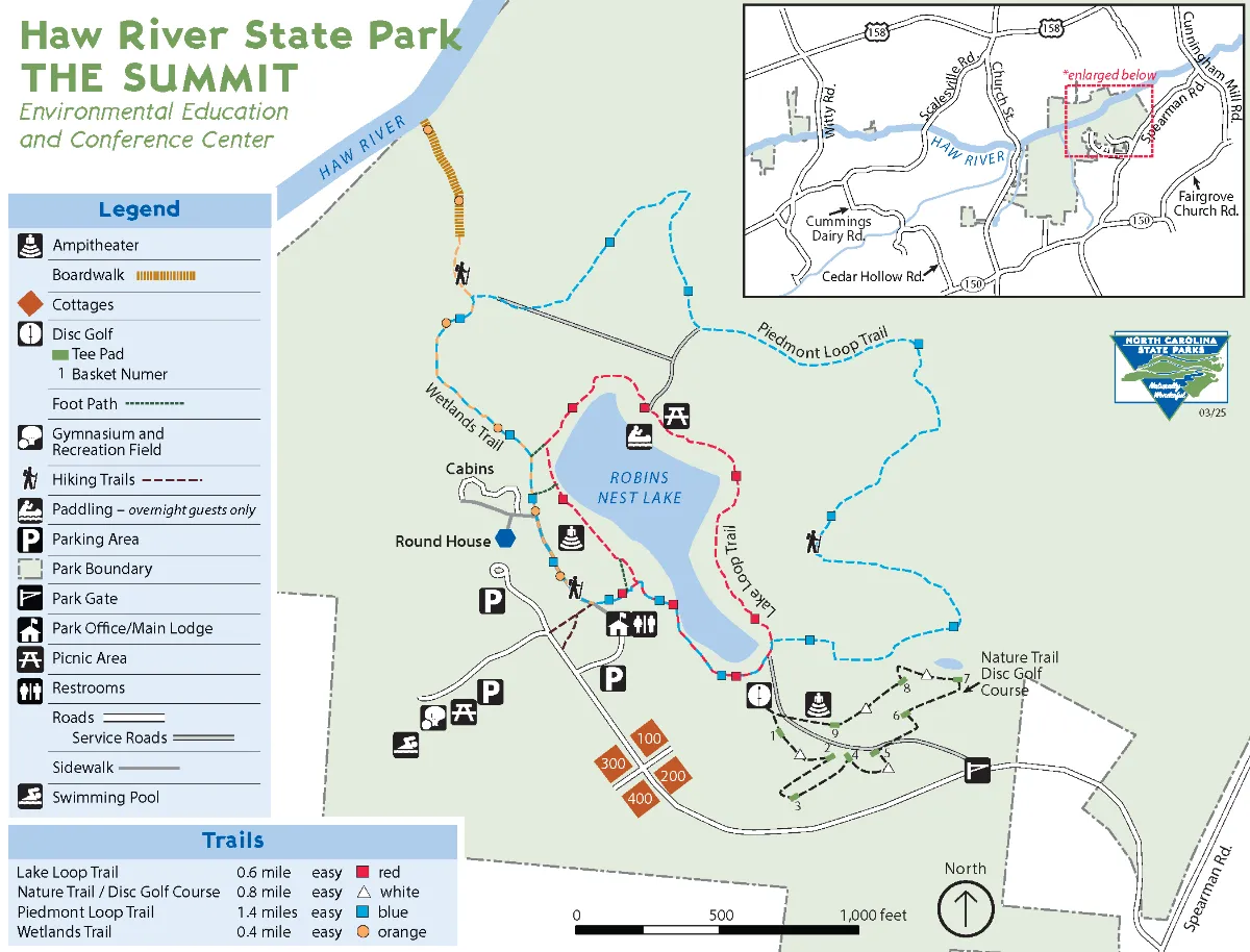 Haw River State Park - The Summit Access
