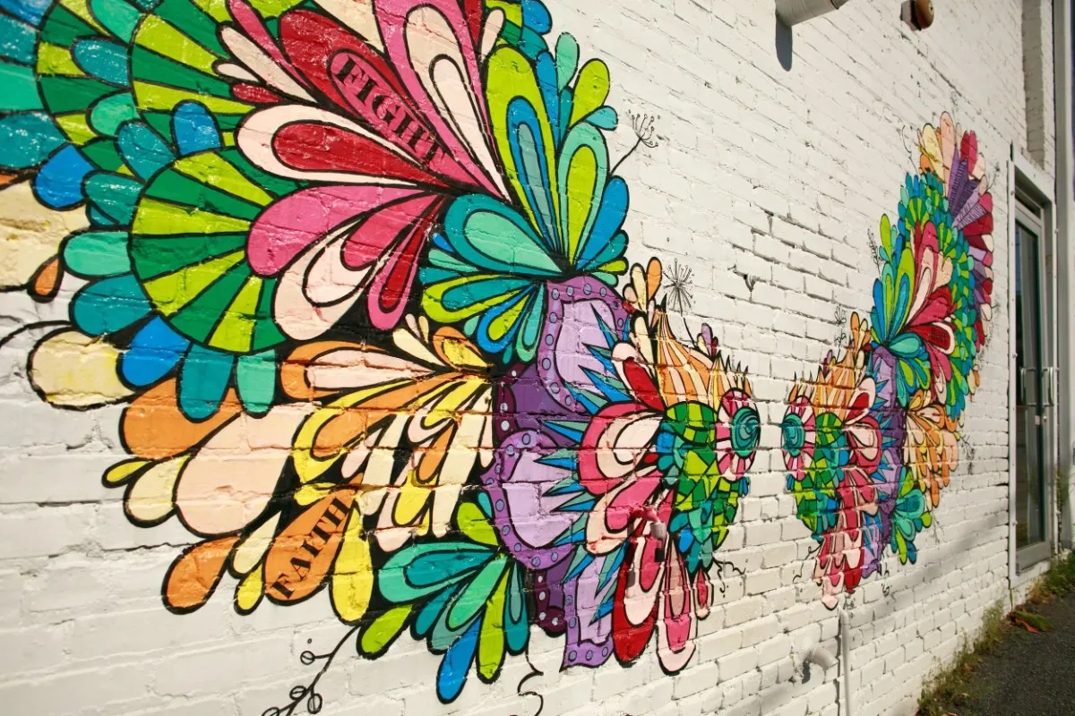 Woodstock Wing Mural