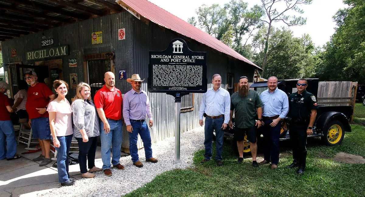 Richloam General Store and Post Office Historic Marker