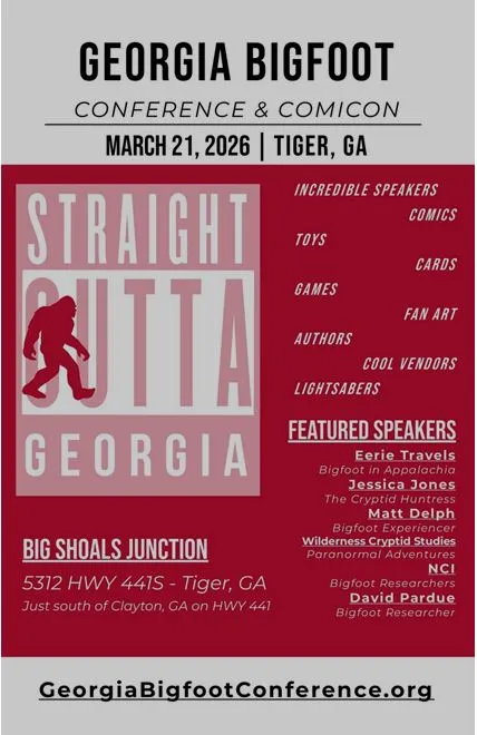GEORGIA BIGFOOT CONFERENCE 2026